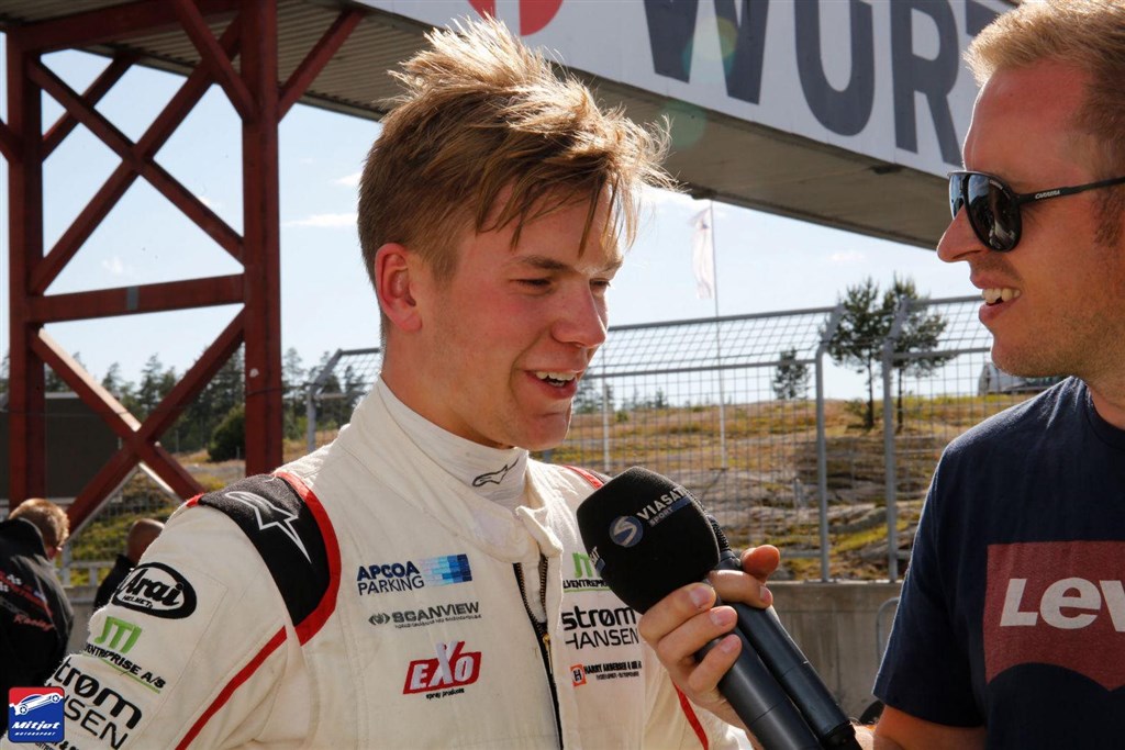 Kevin i samtale med Viasat sport